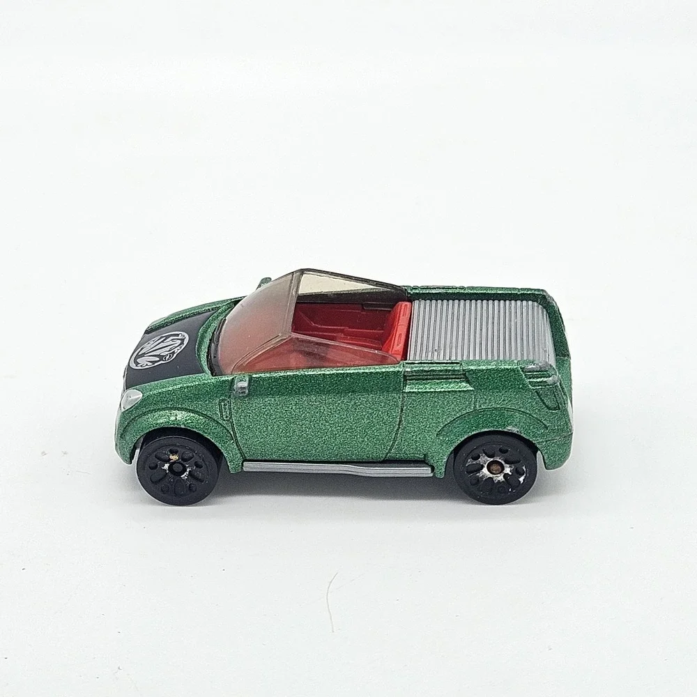 Matchbox Opel Frogster Green Concept Car 2002 Mattel 1:56 Scale Loose Diecast